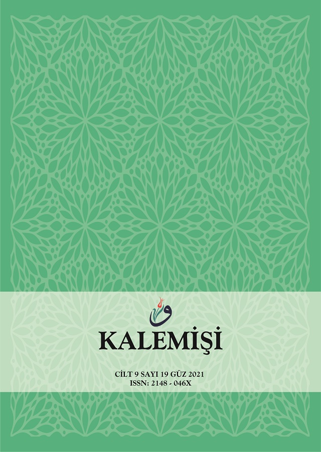 Cilt 9 Sayı 19 kapak